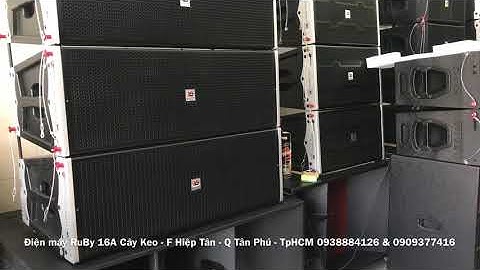 Bán Đẩy Công Suất 2 Kênh RUBY R2X2200S Siêu Khủng Cho Khách VIP