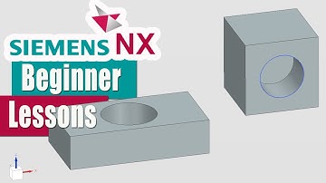 Siemens NX 1926 Beginner Tutorial | 3d Modeling Tutorial | Design in NX