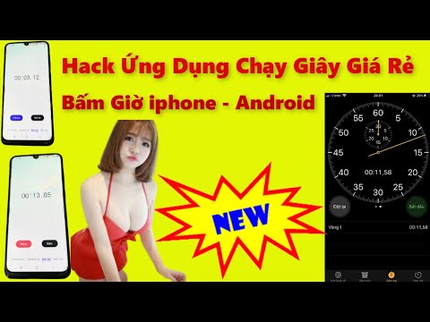 Cách Hack Ứng Dụng Chạy Giây  Iphone - Android  /// Hack Bấm Giờ Đồng Hồ Trên Điện Thoại