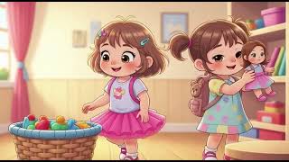 ECE VE SARA'NIN EVDE EĞLENCELİ ÖĞRENME GÜNÜ | #disneyinspiration