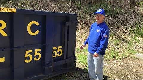 How to Open a Dumpster Door with Mike