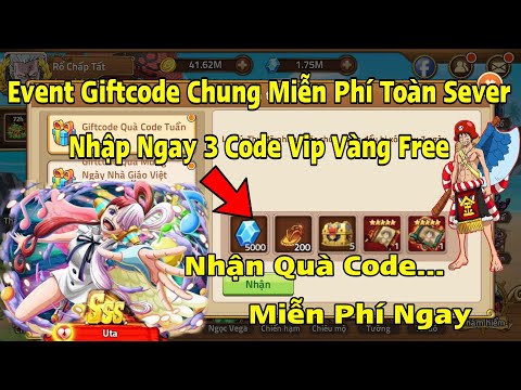 Video Giftcode Huyền Thoại Hải Tặc | Code Chung Miễn Phí Mới... - youtube