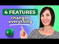 The 4 Most Important Excel Features Ever Released (MUST Know)