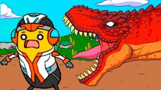 Кид и ПУТЕШЕСТВИЕ БАНАНА #1 Побег от злого динозавра в веселой игре BANATOON 2 Парк Юрского периода