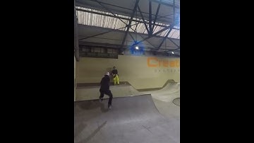 Aggressive inline skating - practicing stalls at creation skatepark - #shorts
