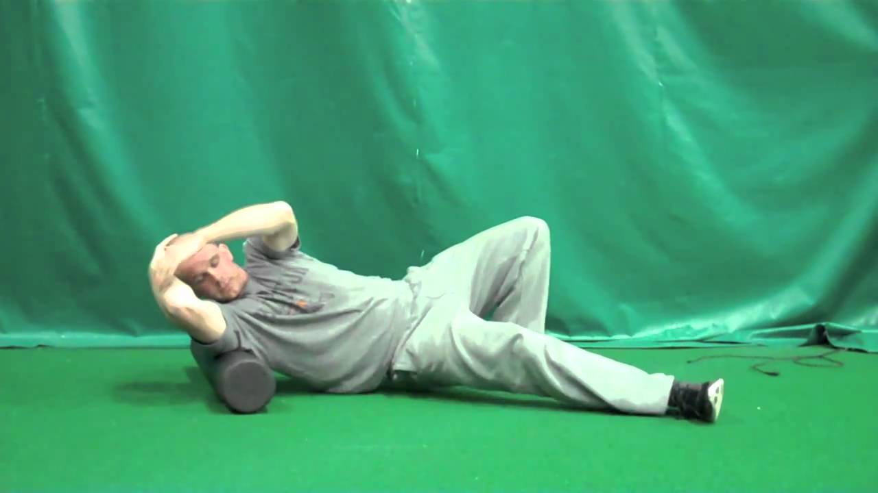 foam roll upper body YouTube