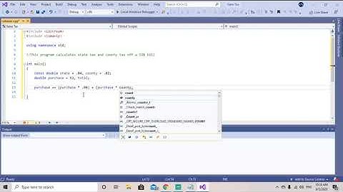Programming Challenge: Sales Tax|| C++