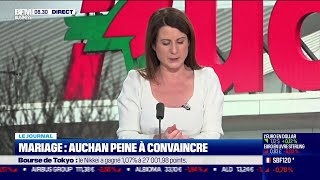 Le mariage entre Auchan et Carrefour n’emballe pas les fonds