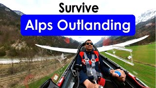 Surviving an Outlanding in the Alps - With Commentary
