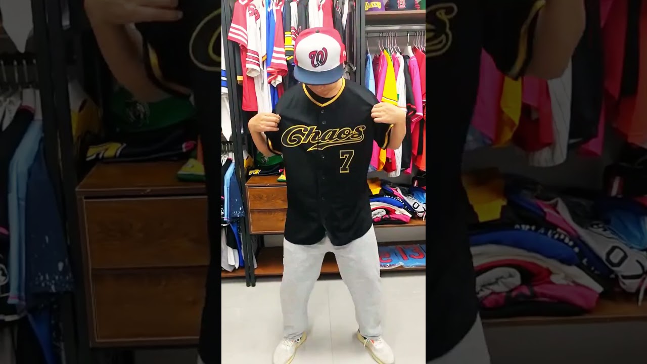 UKSN Custom Black Gold-White Authentic Team Baseball Jersey. 