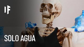 ¿Qué pasaría si solo bebieras agua durante el resto de tu vida?