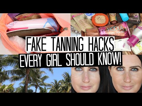 Top 10 Fake Tanning Hacks Every Girl Should Know!