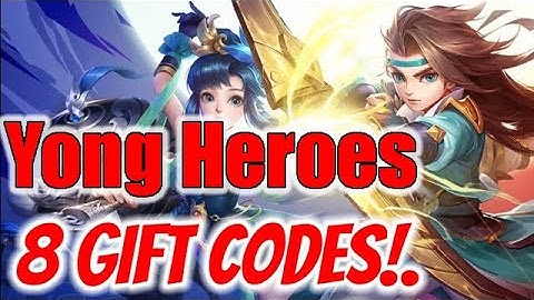 yong heroes gift codes💎 NEW yong heroes promo codes