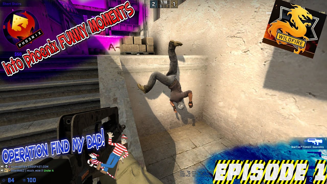 Operation find my dad! (CSGO FUNNY MOMENTS: phoenix compound EP 1)