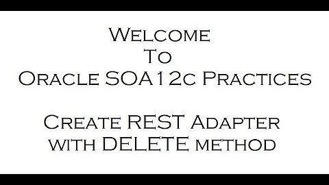 RESTful DELETE Method - REST Adapter using DELTE Method