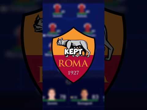 Could Roma win the UCL if they kept their Best Players?