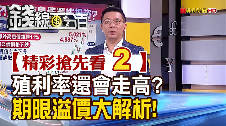 精彩搶先看2【錢線百分百】20231025《10年期公債殖利率劍指6.5%? 期限溢價模型大解析!》│非凡財經新聞│ - 天天要聞