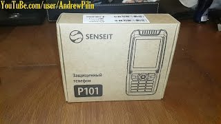 Защищенный мобильный телефон SENSEIT P101 обзор