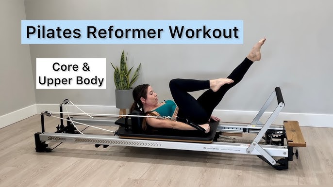 Aeropilates 4 Cord Reformer with Pullup Bar 