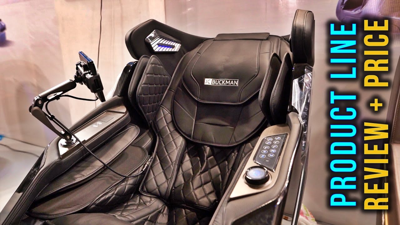 Relaxing Massager Chairs Collection | JC Buckman Product Line Review 