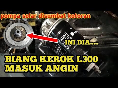 cara mengatasi mobil l300 masuk angin || service pompa solar yang buntu