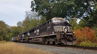 NS K81 picks up NS 12Z's repaired cars.