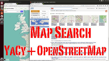 YaCy Tutorial #07 Location Search with OpenStreetMap and GeoNames