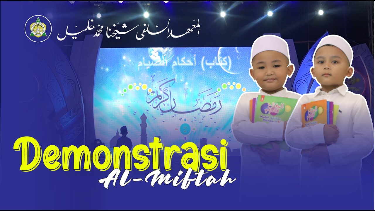 SUBHANALLAH - Umur 6 Tahun Sudah Bisa Baca Kitab Kuning  |  Demonstrasi Al-miftah Lil Ulum