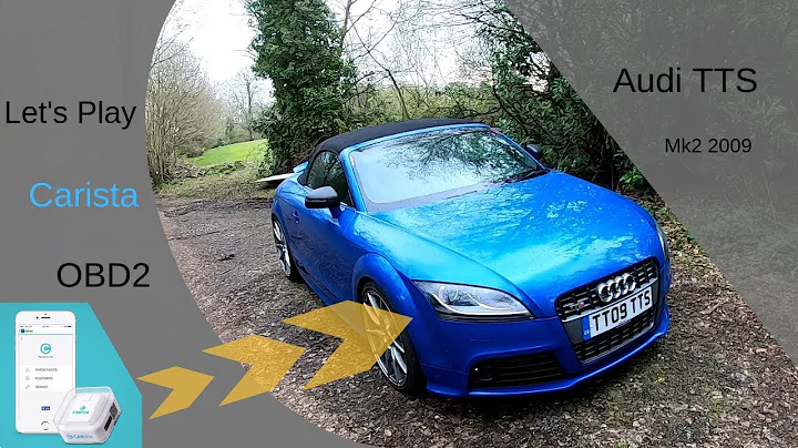 Playing with Carista OBD2 Audi TTS mk2 2009 features