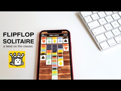 Flipflop Solitaire: a twist on the classic card game for iOS - YouTube