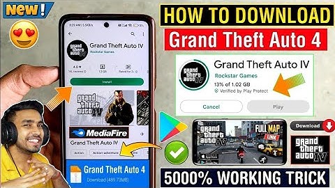 How To Download Gta 4 In Mobile 5000% Working Trick