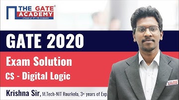 GATE 2020 Answer Key with Solutions for Computer Science Paper – Digital Logic (Memory Based 3 Qs)