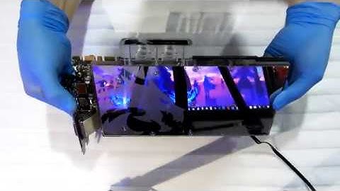 Zotac GTX 1080Ti AMP Waterblock Installation