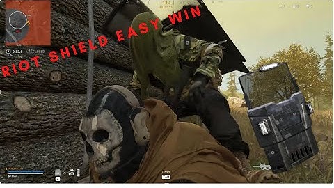 Call Of Duty WarZone Solo Win . How To Win With Riot Shield