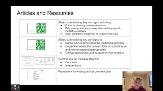 Module #8: Taking Action- Diagnosing, Communicating, and Designing Interventions