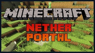 Minecraft Tutorial: Making Nether portal without Diamond Pickaxe