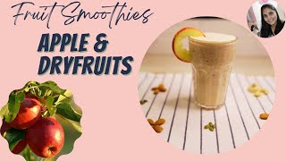 Apple Smoothie? | Healthy drink| Apple Dryfruits Smoothie  Apple  खजूर SmoothieRecipe weight loss