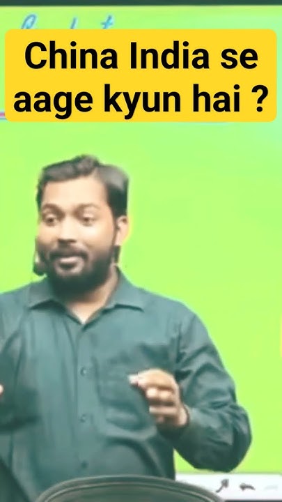 why-is-china-ahead-of-india-khansir-viral-khanglobalstudies