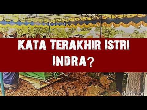 Datang ke Pemakaman Pria Bunuh Diri Live Facebook, Inikah Kata Terakhir Istri Indra?