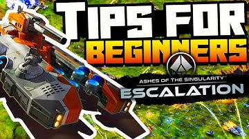 Top 15 Tips & Tricks For New Players In Ashes of Singularity Escalation Things I Wish I Knew Sooner!