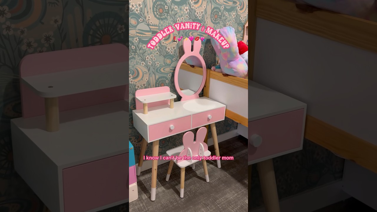Let&rsquo;s set up a vanity 💕✨