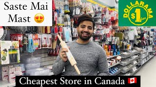 Cheapest Store in Canada | Dollarama Full Tour 2024 | Don't Pack These Things for Canada | vlog 7
