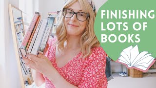 Finishing As Many Books as I Can!  | Reading Vlog