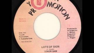 ReGGae Music 302 - Tenor Saw - Lots Of Sign [Youth Promotion]