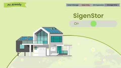 SigenStor - The world