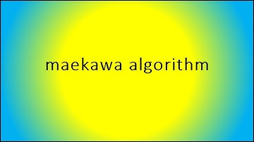 maekawa algorithm