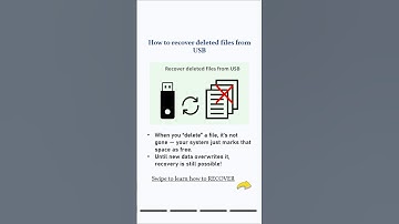 Recover Deleted Files from USB Drive Fast! #filerecovery #shorts