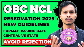 Delhi University obc ncl certificate format | New Rules For OBC-NCL Delhi University Admission 2025