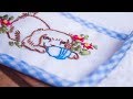 Bordado a mano y como hacer un babero/How to make a bib/Embroidery Hand/ special babyshowers/diy