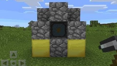 How to build The Nether reactor core in Minecraft Pocket edition 0.8.1 2024